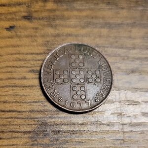 1977 Portuguese Coin